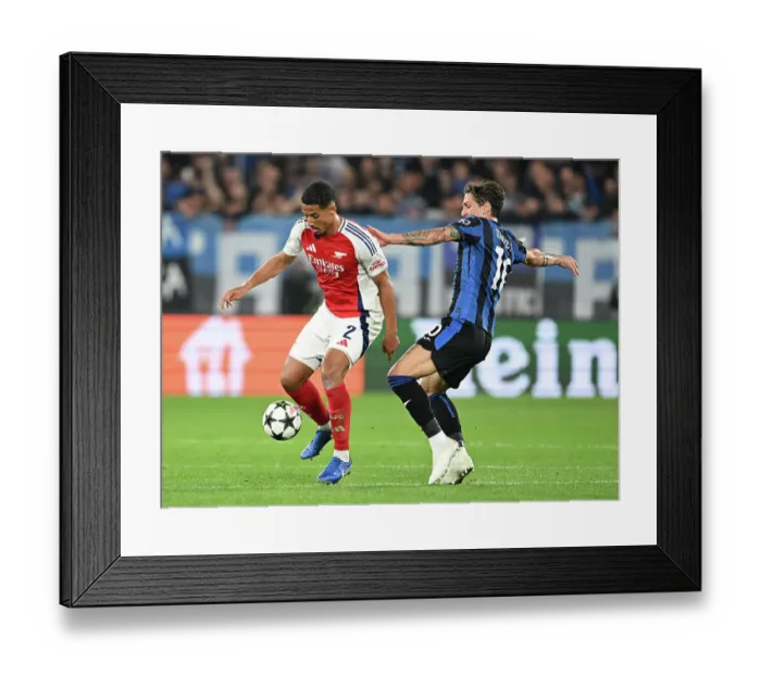 Framed Print : Atalanta BC v Arsenal FC - UEFA Champions League 2024 / 25 League Phase MD1