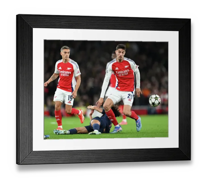 Framed Print : Arsenal FC v Paris Saint-Germain - UEFA Champions League 2024 / 25 League Phase MD2 Framed Print : Arsenal FC v Paris Saint-Germain - UEFA Champions League 2024 / 25 League Phase MD2