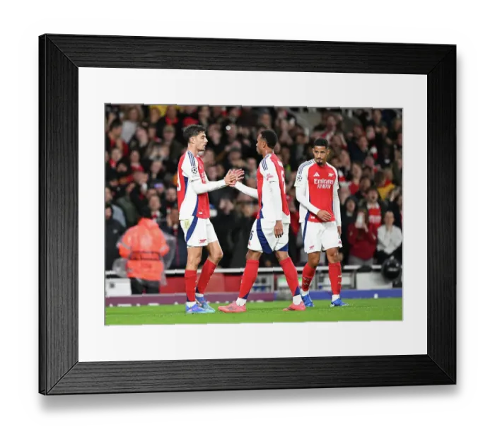 Framed Print : Arsenal FC v Paris Saint-Germain - UEFA Champions League 2024 / 25 League Phase MD2 Framed Print : Arsenal FC v Paris Saint-Germain - UEFA Champions League 2024 / 25 League Phase MD2