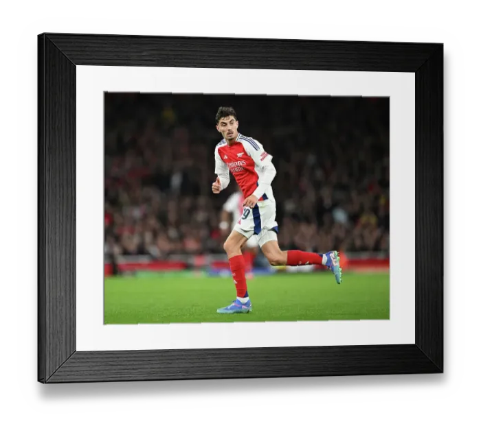 Framed Print : Arsenal FC v Paris Saint-Germain - UEFA Champions League 2024 / 25 League Phase MD2