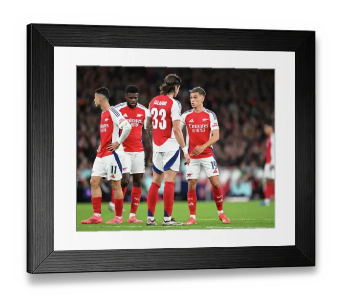 Framed Print : Arsenal FC v Paris Saint-Germain - UEFA Champions League 2024 / 25 League Phase MD2 Framed Print : Arsenal FC v Paris Saint-Germain - UEFA Champions League 2024 / 25 League Phase MD2