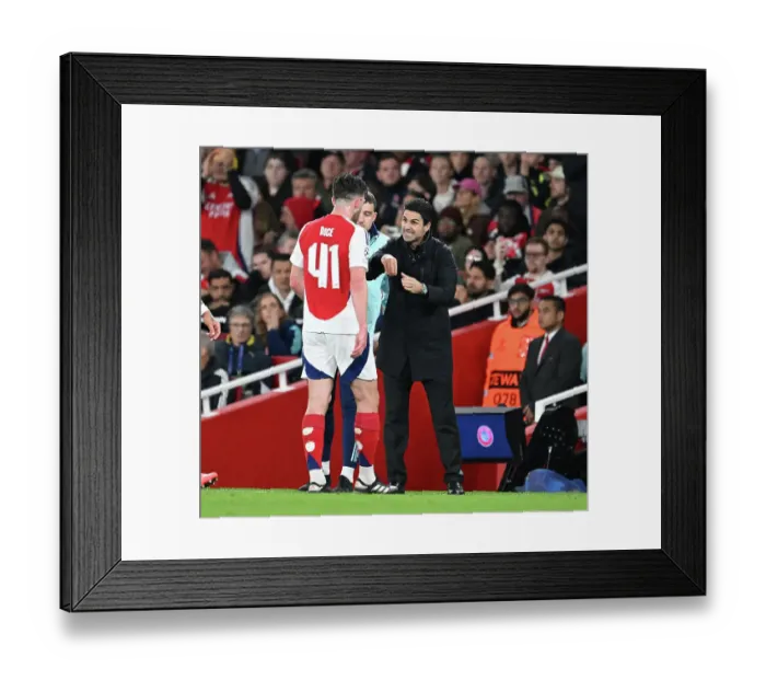 Framed Print : Arsenal FC v Paris Saint-Germain - UEFA Champions League 2024 / 25 League Phase MD2