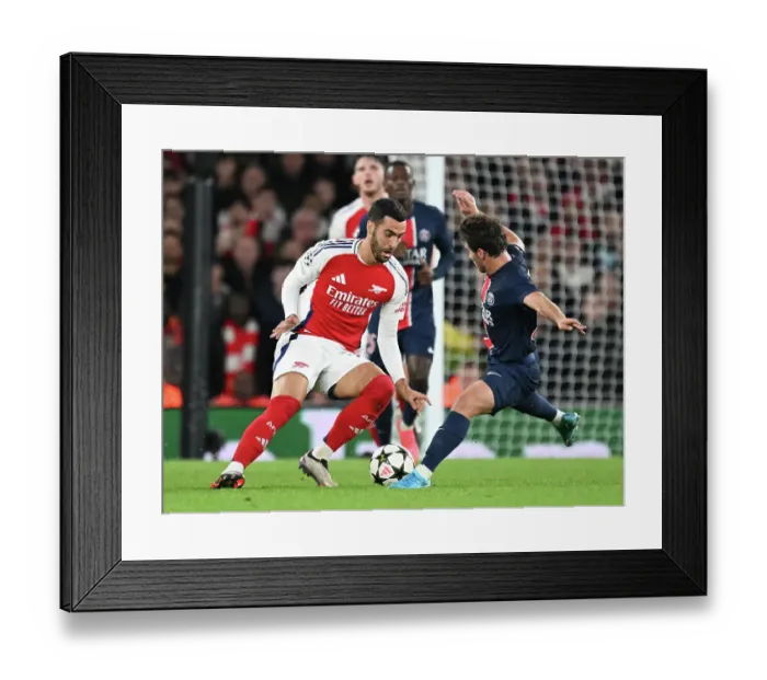 Framed Print : Arsenal FC v Paris Saint-Germain - UEFA Champions League 2024 / 25 League Phase MD2 Framed Print : Arsenal FC v Paris Saint-Germain - UEFA Champions League 2024 / 25 League Phase MD2