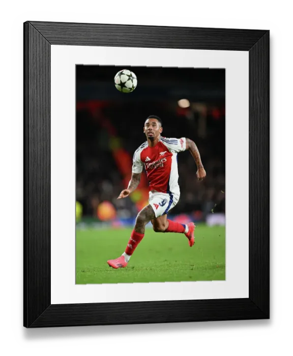 Framed Print : Arsenal FC v Paris Saint-Germain - UEFA Champions League 2024 / 25 League Phase MD2