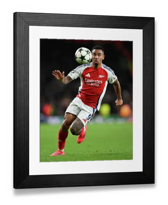 Framed Print : Arsenal FC v Paris Saint-Germain - UEFA Champions League 2024 / 25 League Phase MD2