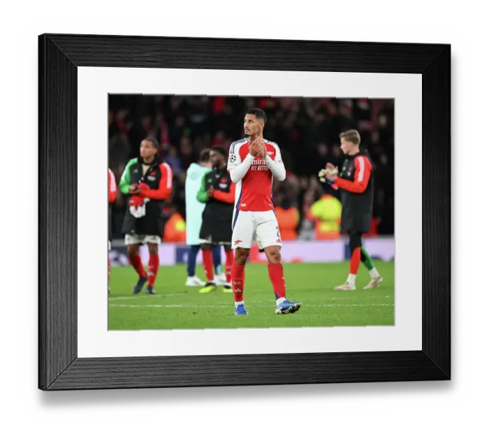 Framed Print : Arsenal FC v Paris Saint-Germain - UEFA Champions League 2024 / 25 League Phase MD2 Framed Print : Arsenal FC v Paris Saint-Germain - UEFA Champions League 2024 / 25 League Phase MD2