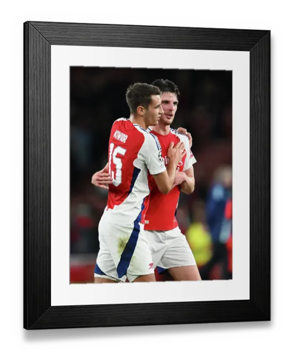 Framed Print : Arsenal FC v Paris Saint-Germain - UEFA Champions League 2024 / 25 League Phase MD2