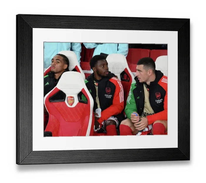 Framed Print : Arsenal FC v Paris Saint-Germain - UEFA Champions League 2024 / 25 League Phase MD2