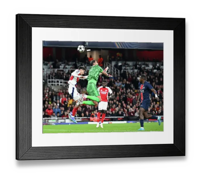 Framed Print : Arsenal FC v Paris Saint-Germain - UEFA Champions League 2024 / 25 League Phase MD2 Framed Print : Arsenal FC v Paris Saint-Germain - UEFA Champions League 2024 / 25 League Phase MD2