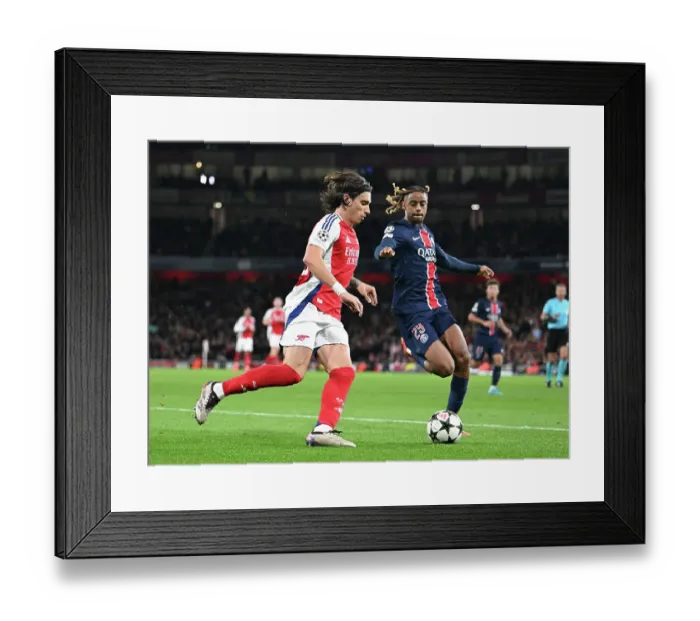 Framed Print : Arsenal FC v Paris Saint-Germain - UEFA Champions League 2024 / 25 League Phase MD2 Framed Print : Arsenal FC v Paris Saint-Germain - UEFA Champions League 2024 / 25 League Phase MD2