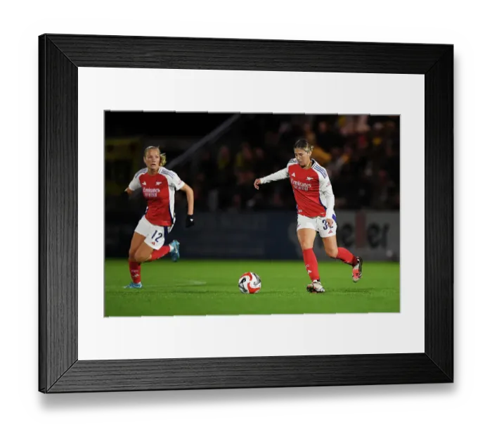Framed Print : Arsenal v BK Hacken: UEFA Women's Champions League 2nd Round 2nd Leg Framed Print : Arsenal v BK Hacken: UEFA Women's Champions League 2nd Round 2nd Leg