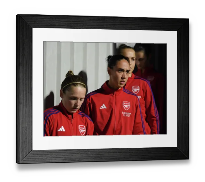 Framed Print : Arsenal v BK Hacken: UEFA Women's Champions League 2nd Round 2nd Leg Framed Print : Arsenal v BK Hacken: UEFA Women's Champions League 2nd Round 2nd Leg