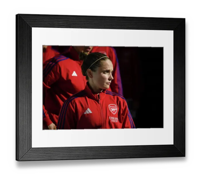 Framed Print : Arsenal v BK Hacken: UEFA Women's Champions League 2nd Round 2nd Leg