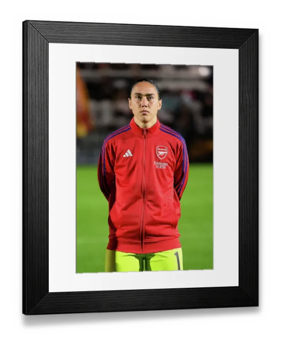 Framed Print : Arsenal v BK Hacken: UEFA Women's Champions League 2nd Round 2nd Leg