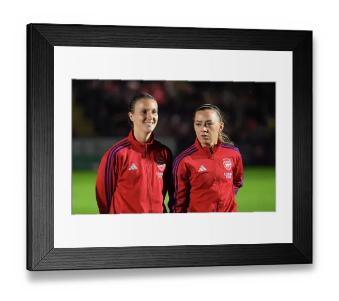 Framed Print : Arsenal v BK Hacken: UEFA Women's Champions League 2nd Round 2nd Leg Framed Print : Arsenal v BK Hacken: UEFA Women's Champions League 2nd Round 2nd Leg