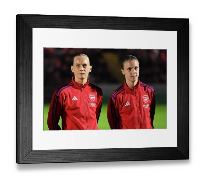 Framed Print : Arsenal v BK Hacken: UEFA Women's Champions League 2nd Round 2nd Leg Framed Print : Arsenal v BK Hacken: UEFA Women's Champions League 2nd Round 2nd Leg