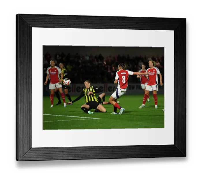 Framed Print : Arsenal v Hacken: UEFA Women's Champions League 2nd Round 2nd Leg Framed Print : Arsenal v Hacken: UEFA Women's Champions League 2nd Round 2nd Leg