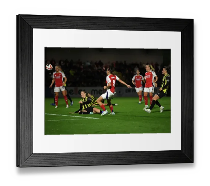 Framed Print : Arsenal v Hacken: UEFA Women's Champions League 2nd Round 2nd Leg Framed Print : Arsenal v Hacken: UEFA Women's Champions League 2nd Round 2nd Leg