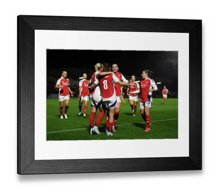 Framed Print : Arsenal v BK Hacken: UEFA Women's Champions League 2nd Round 2nd Leg Framed Print : Arsenal v BK Hacken: UEFA Women's Champions League 2nd Round 2nd Leg