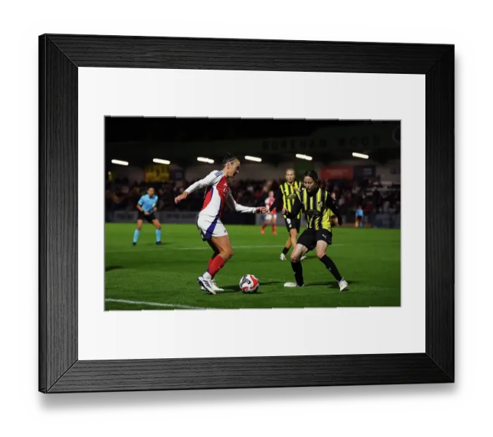 Framed Print : Arsenal v BK Hacken: UEFA Women's Champions League 2nd Round 2nd Leg Framed Print : Arsenal v BK Hacken: UEFA Women's Champions League 2nd Round 2nd Leg