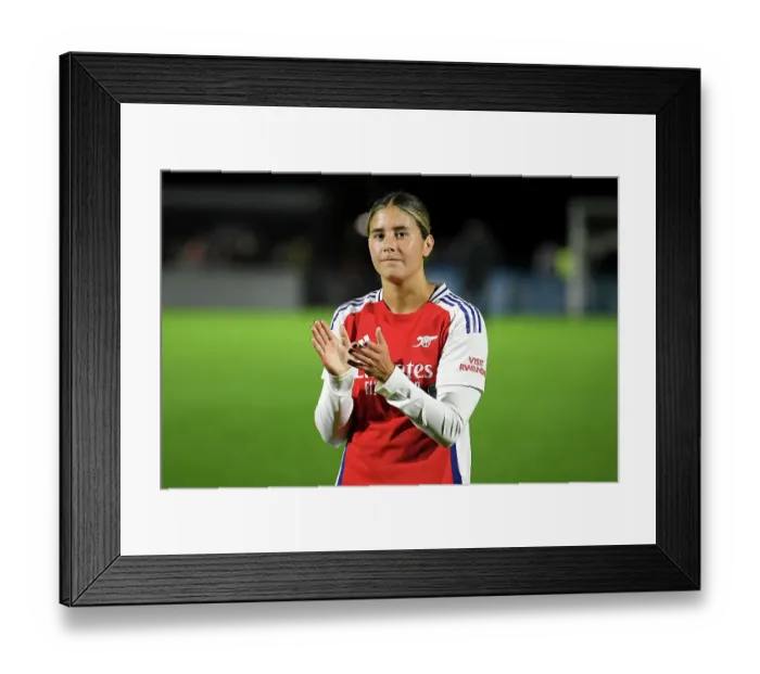 Framed Print : Arsenal v Hacken: UEFA Women's Champions League 2nd Round 2nd Leg Framed Print : Arsenal v Hacken: UEFA Women's Champions League 2nd Round 2nd Leg