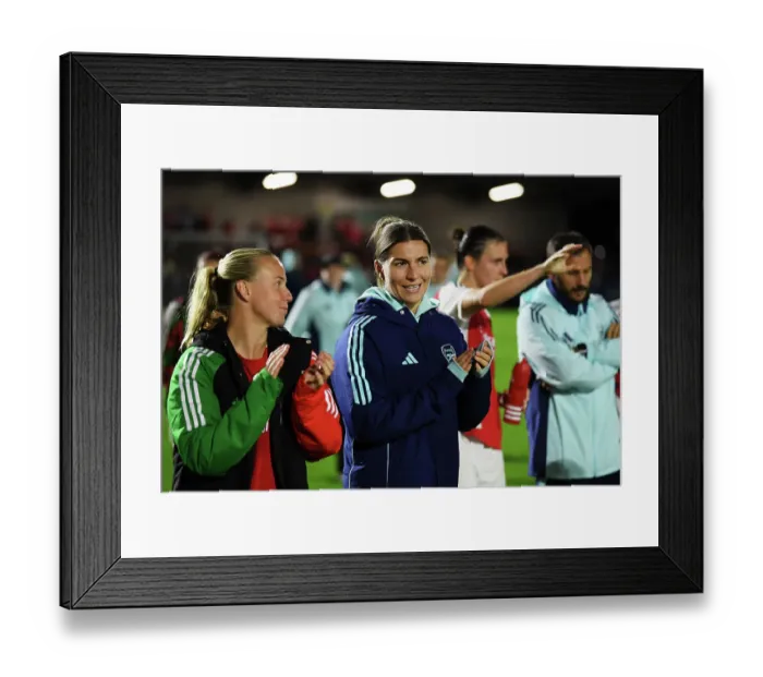 Framed Print : Arsenal v BK Hacken: UEFA Women's Champions League 2nd Round 2nd Leg Framed Print : Arsenal v BK Hacken: UEFA Women's Champions League 2nd Round 2nd Leg