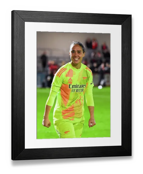 Framed Print : Arsenal v BK Hacken: UEFA Women's Champions League 2nd Round 2nd Leg