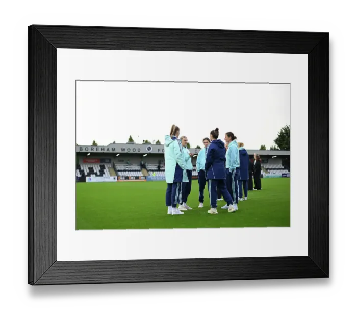Framed Print : Arsenal v Hacken: UEFA Women's Champions League 2nd Round 2nd Leg Framed Print : Arsenal v Hacken: UEFA Women's Champions League 2nd Round 2nd Leg