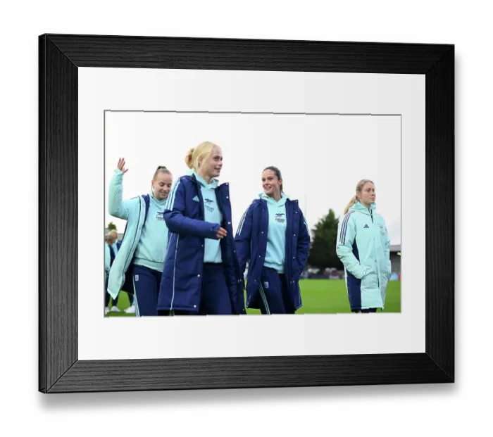 Framed Print : Arsenal v Hacken: UEFA Women's Champions League 2nd Round 2nd Leg Framed Print : Arsenal v Hacken: UEFA Women's Champions League 2nd Round 2nd Leg