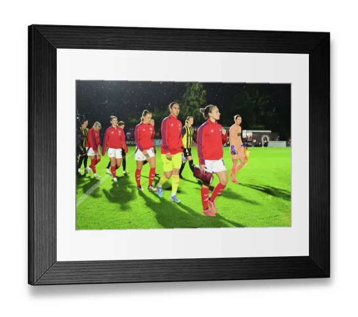 Framed Print : Arsenal v BK Hacken: UEFA Women's Champions League 2nd Round 2nd Leg Framed Print : Arsenal v BK Hacken: UEFA Women's Champions League 2nd Round 2nd Leg