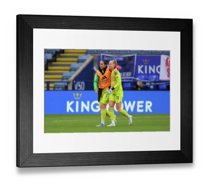 Framed Print : Leicester City v Arsenal - Barclays Women's Super League