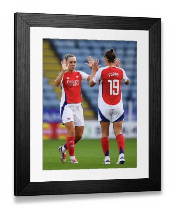Framed Print : Leicester City v Arsenal - Barclays Women's Super League