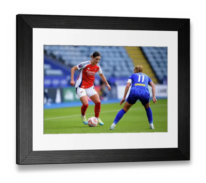 Framed Print : Leicester City v Arsenal - Barclays Women's Super League