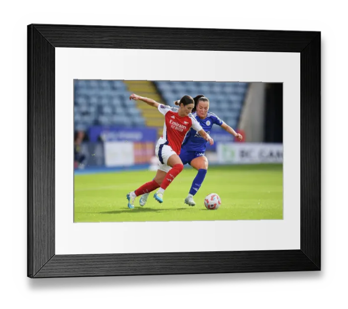 Framed Print : Leicester City v Arsenal - Barclays Women's Super League