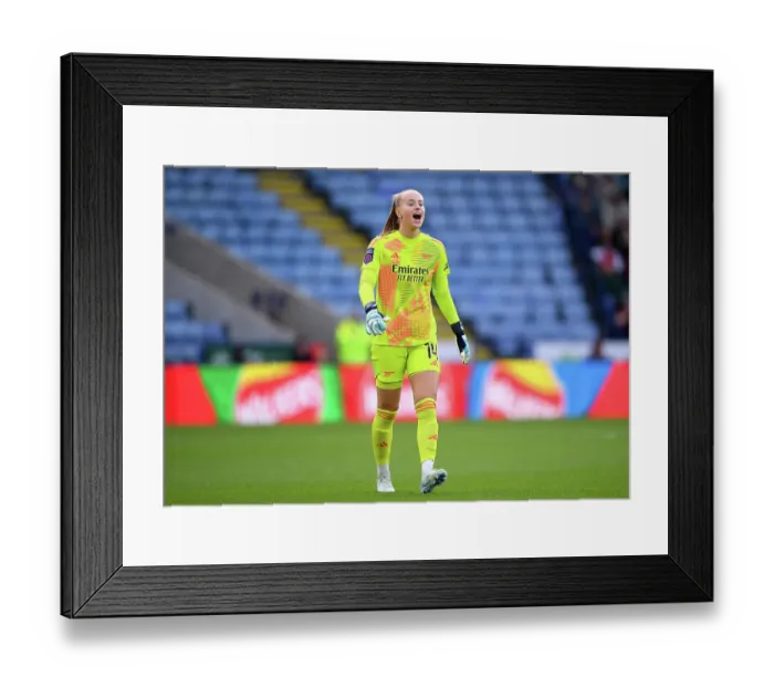 Framed Print : Leicester City v Arsenal - Barclays Women's Super League