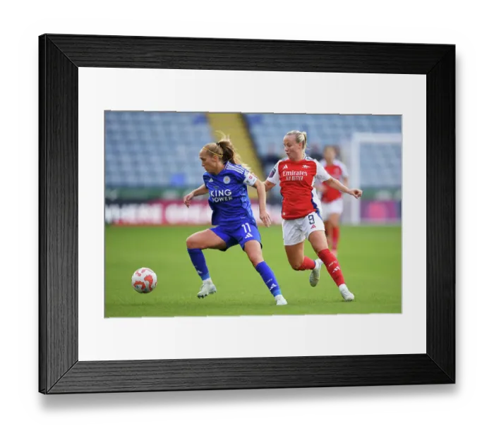 Framed Print : Leicester City v Arsenal - Barclays Women's Super League