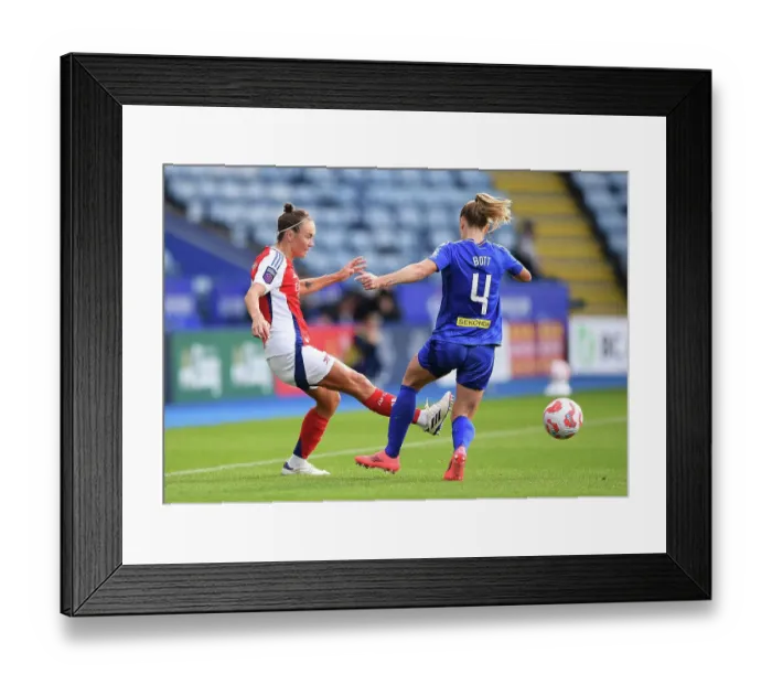 Framed Print : Leicester City v Arsenal - Barclays Women's Super League