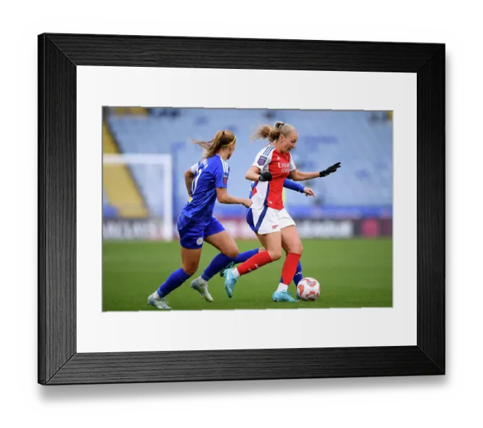 Framed Print : Leicester City v Arsenal - Barclays Women's Super League