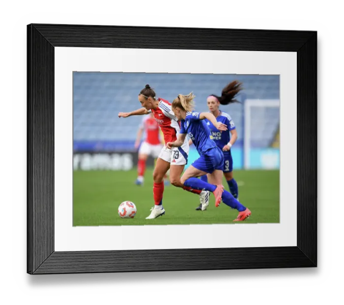 Framed Print : Leicester City v Arsenal - Barclays Women's Super League
