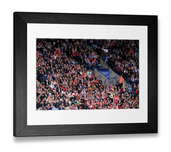 Framed Print : Leicester City v Arsenal - Barclays Women's Super League