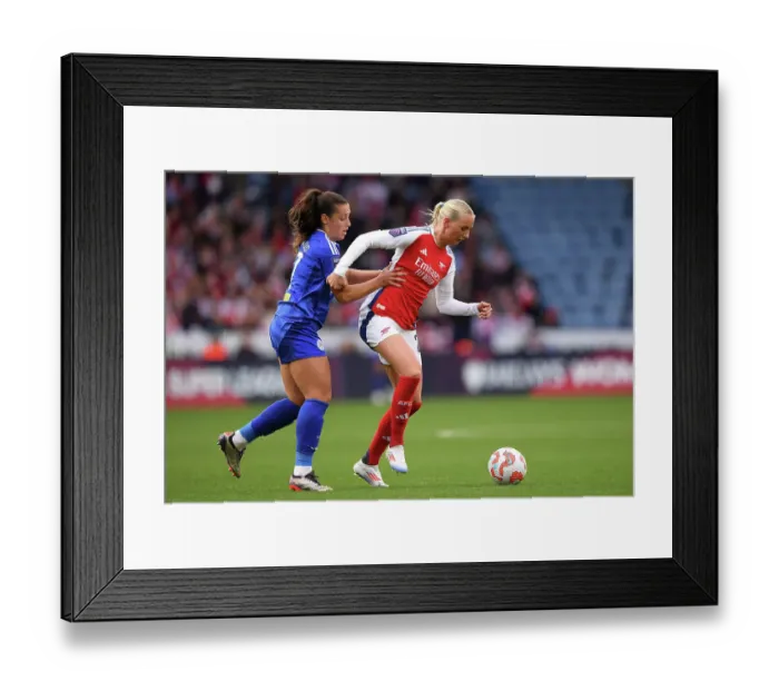 Framed Print : Leicester City v Arsenal - Barclays Women's Super League