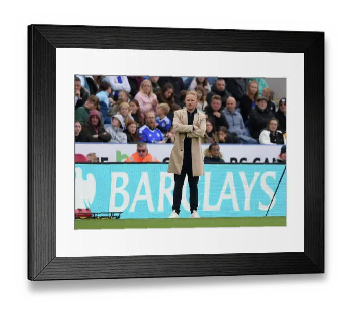 Framed Print : Leicester City v Arsenal - Barclays Women's Super League