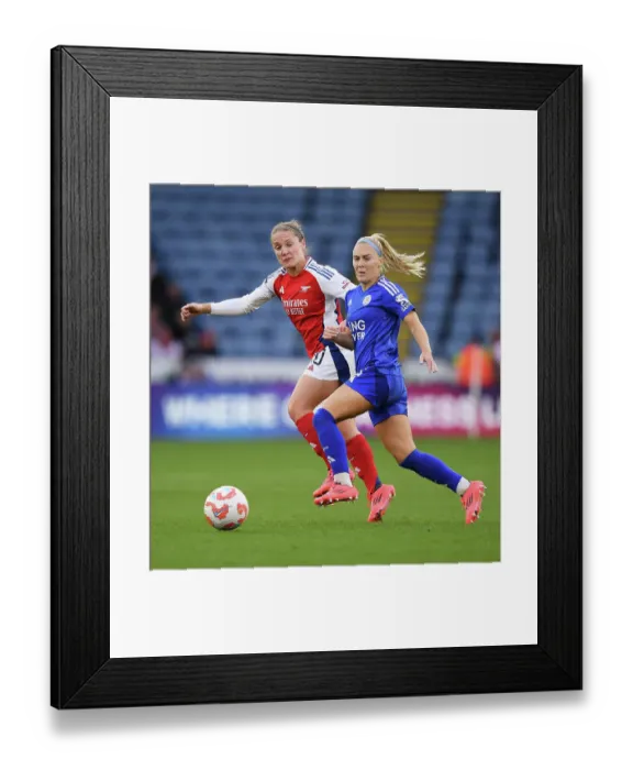 Framed Print : Leicester City v Arsenal - Barclays Women's Super League