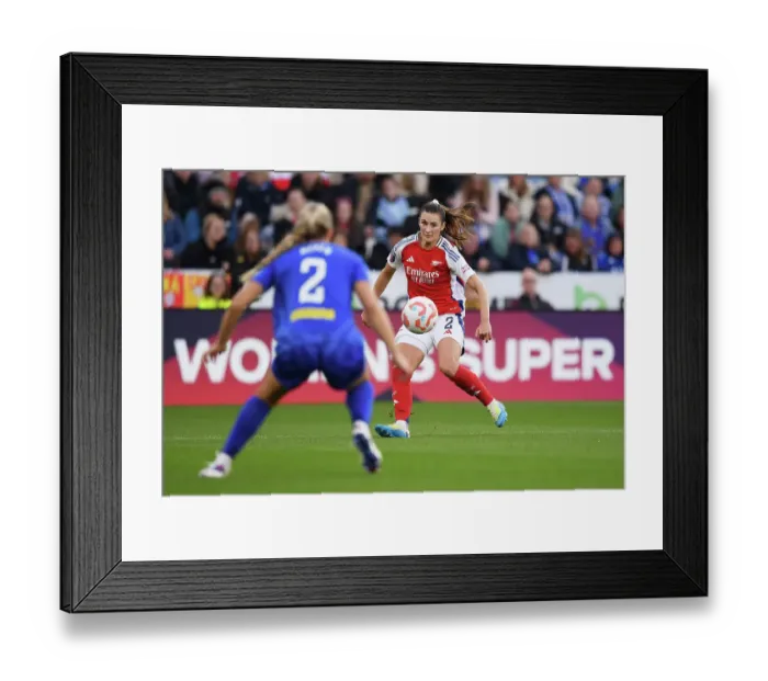 Framed Print : Leicester City v Arsenal - Barclays Women's Super League