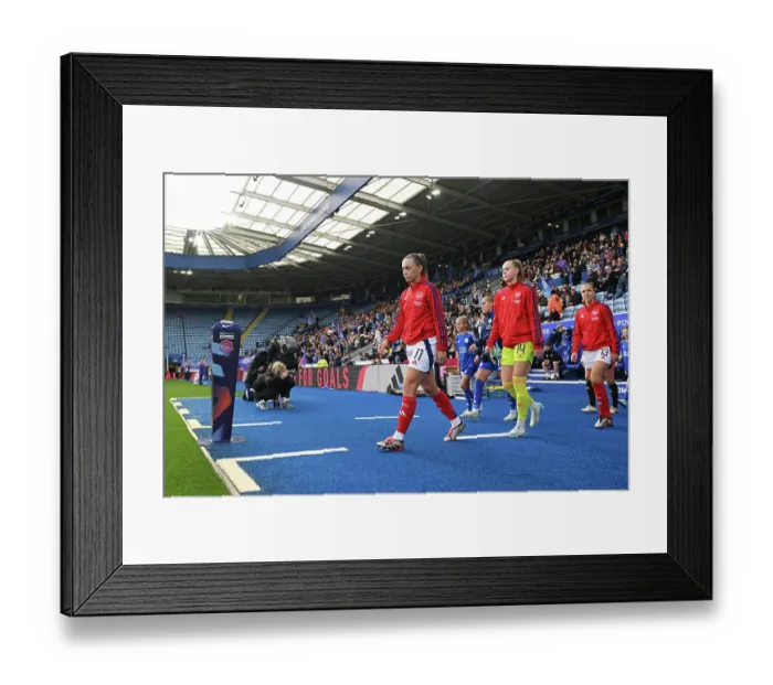 Framed Print : Leicester City v Arsenal - Barclays Women's Super League