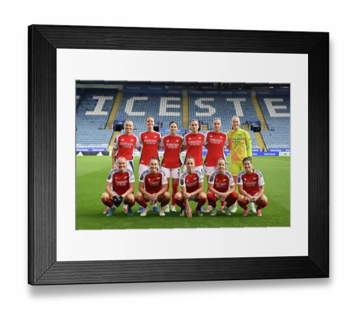 Framed Print : Leicester City v Arsenal - Barclays Women's Super League
