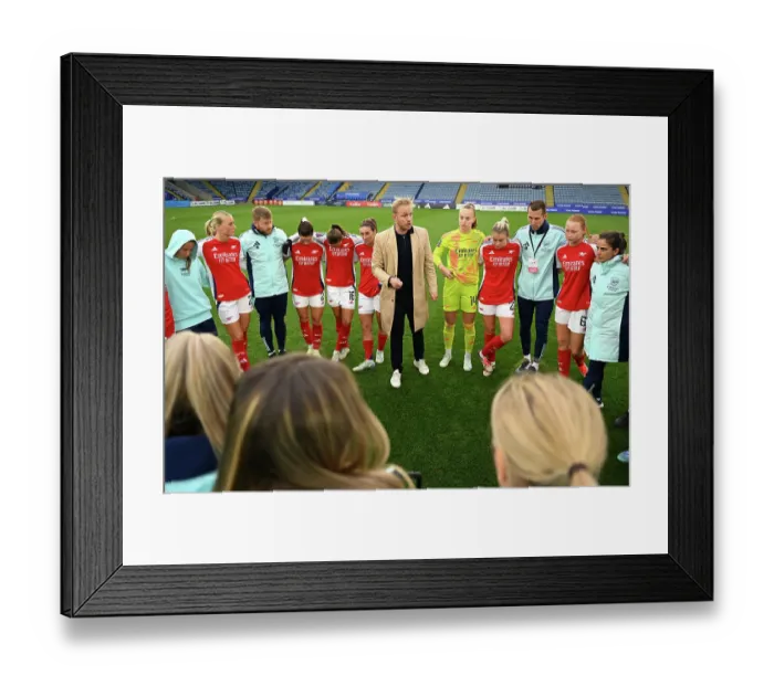 Framed Print : Leicester City v Arsenal - Barclays Women's Super League