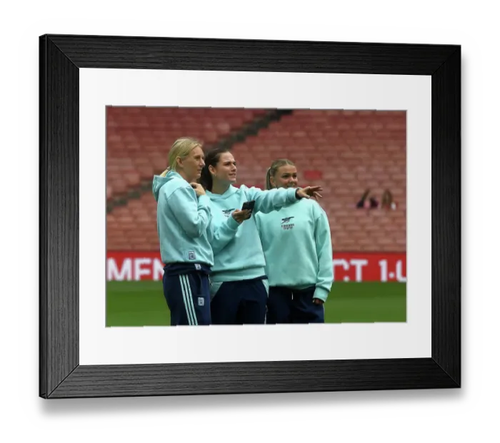 Framed Print : Arsenal v Manchester City - Barclays Women's Super League