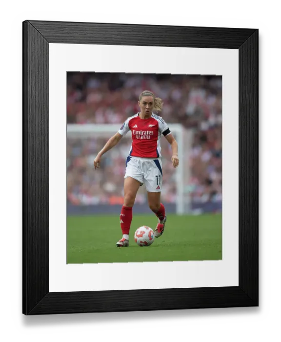 Framed Print : Arsenal v Manchester City - Barclays Women's Super League