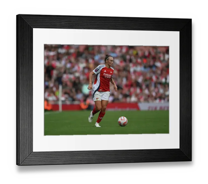 Framed Print : Arsenal v Manchester City - Barclays Women's Super League
